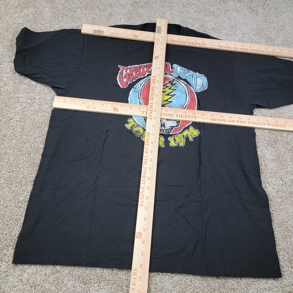 Grateful Dead Tour 1974 XL T-Shirt Ripple Junction Band Tee - Picture 3 of 4